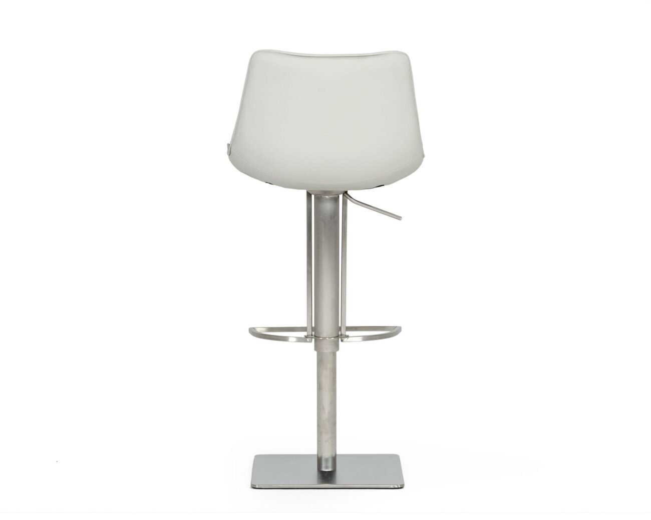 Modrest Manning - Modern Light Grey Bar Stool - Image 3