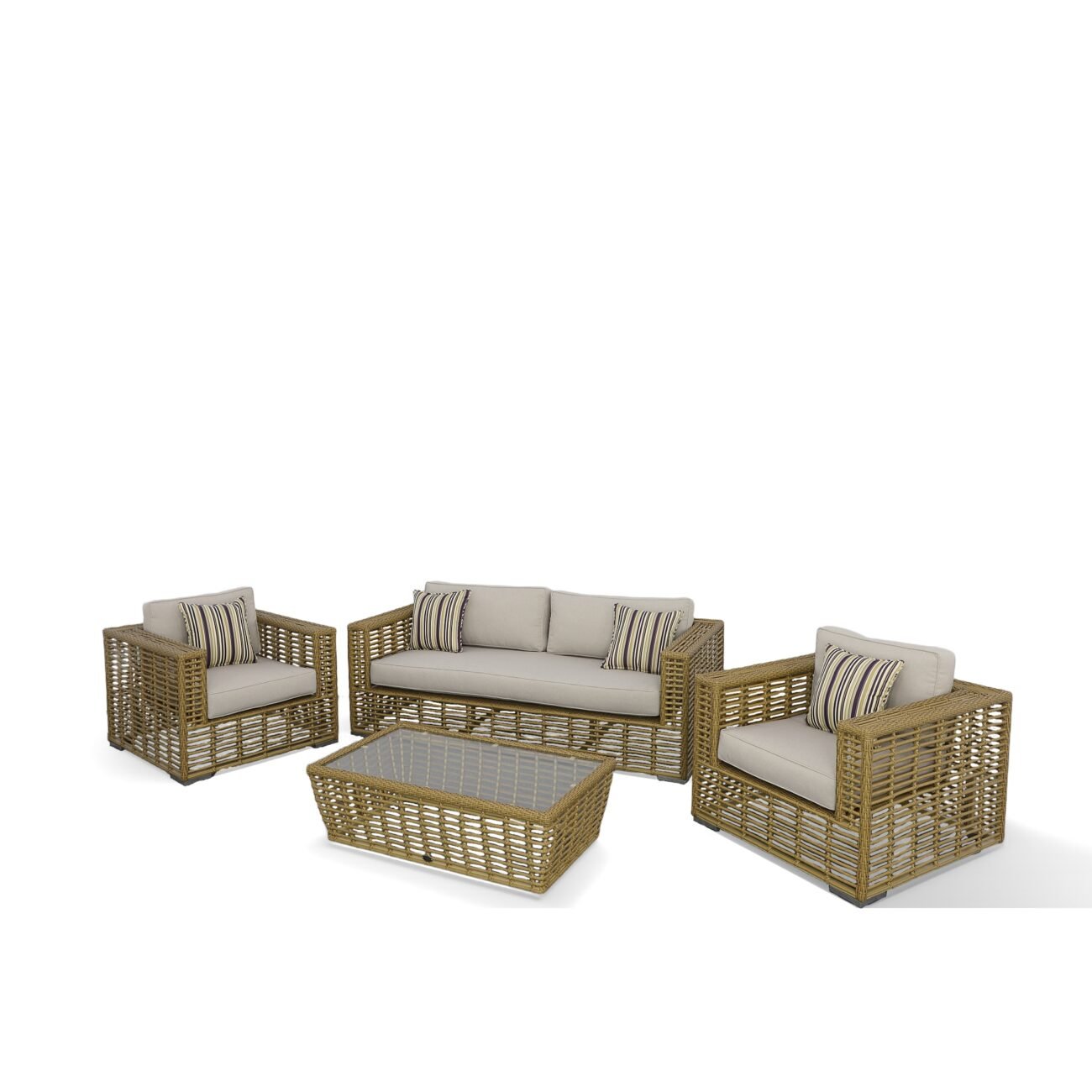 Renava Ko Tao - Outdoor Wicker Coffee Table - Image 4