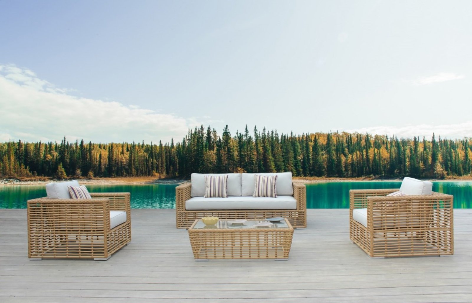 Renava Ko Tao - Outdoor Wicker Coffee Table - Image 5