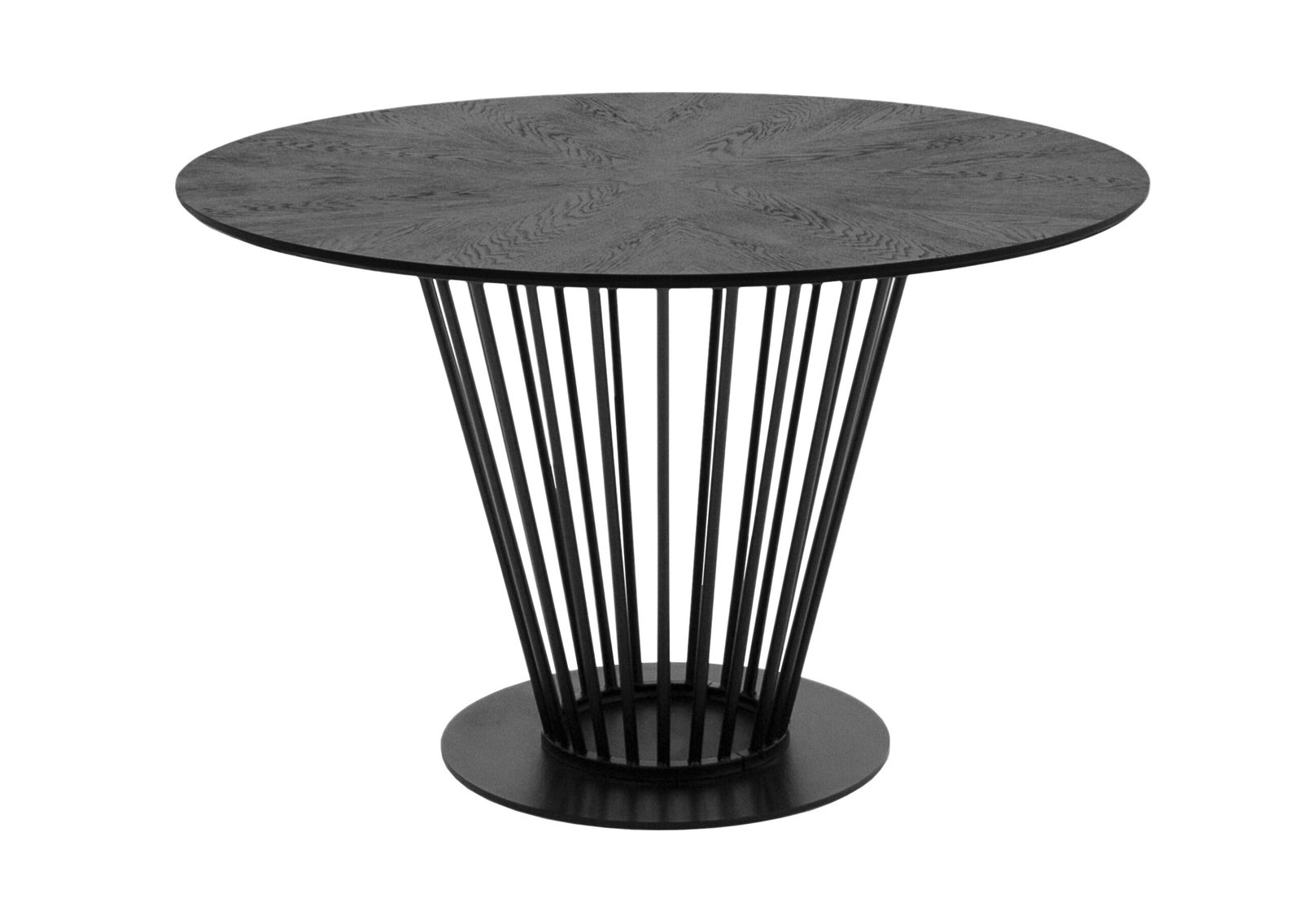 Modrest Conroy - Modern Black Round Dining Table - Image 5