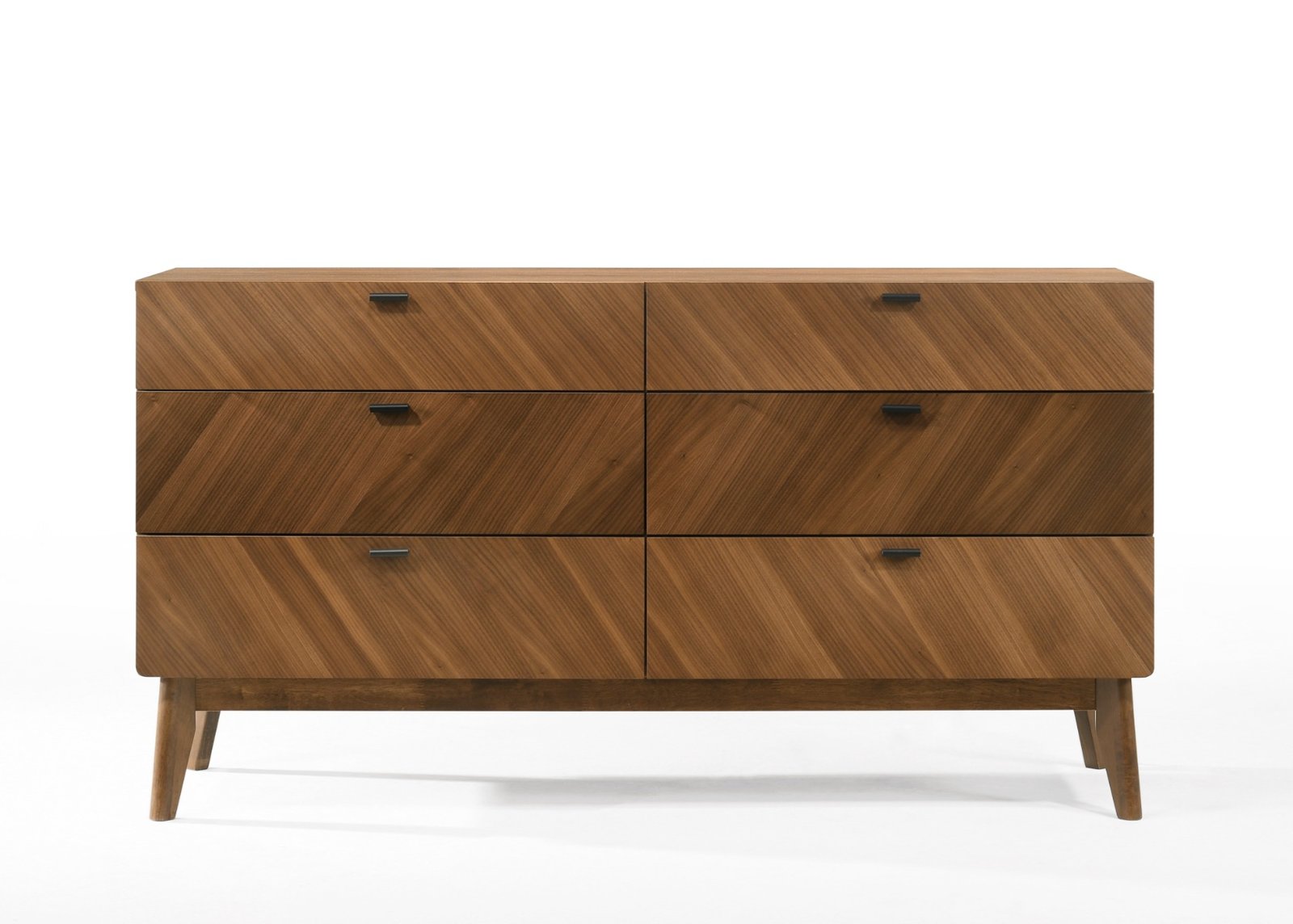 Nova Domus Kamela -Modern Walnut Bedroom Set - Image 5