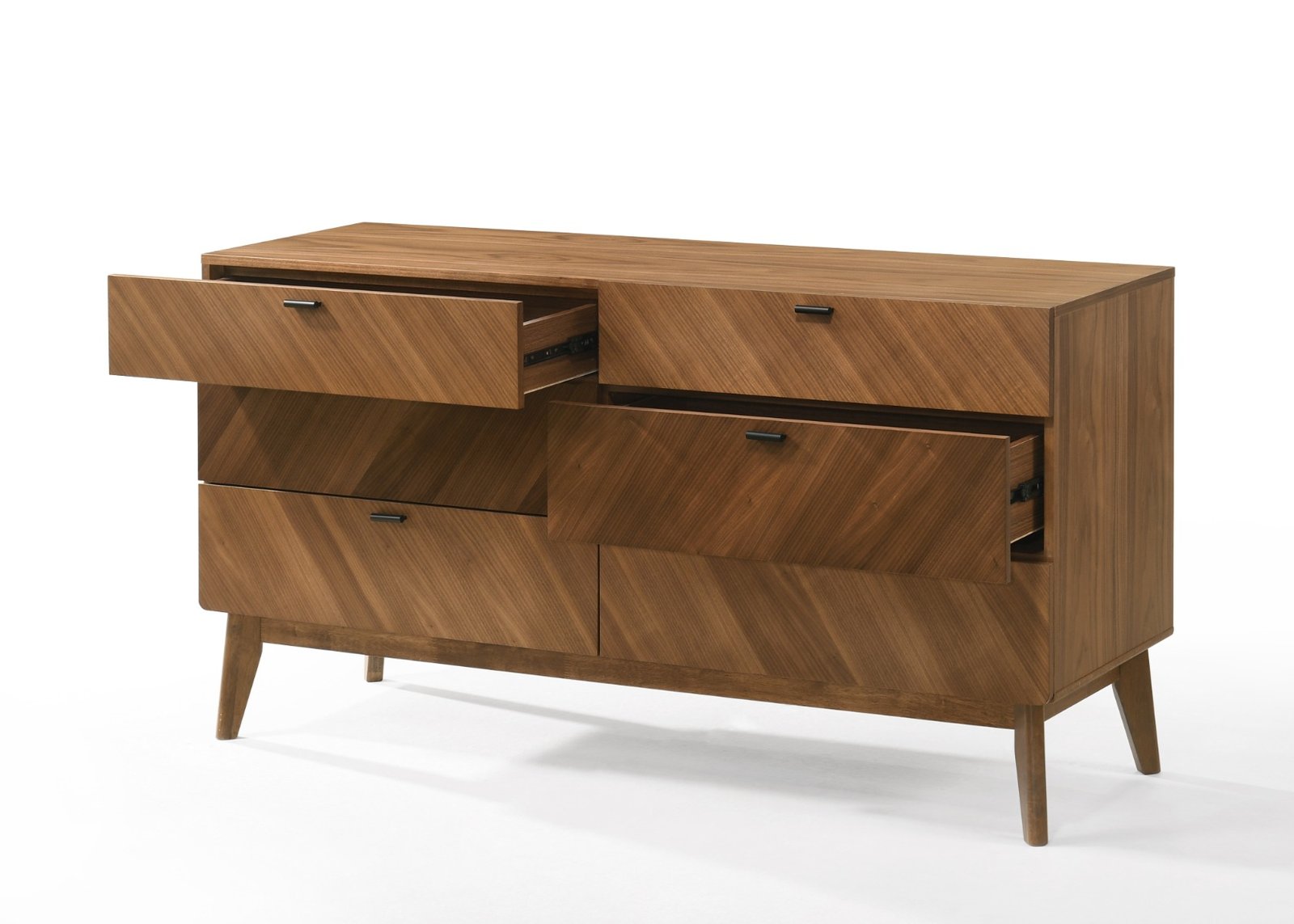 Nova Domus Kamela -Modern Walnut Bedroom Set - Image 4