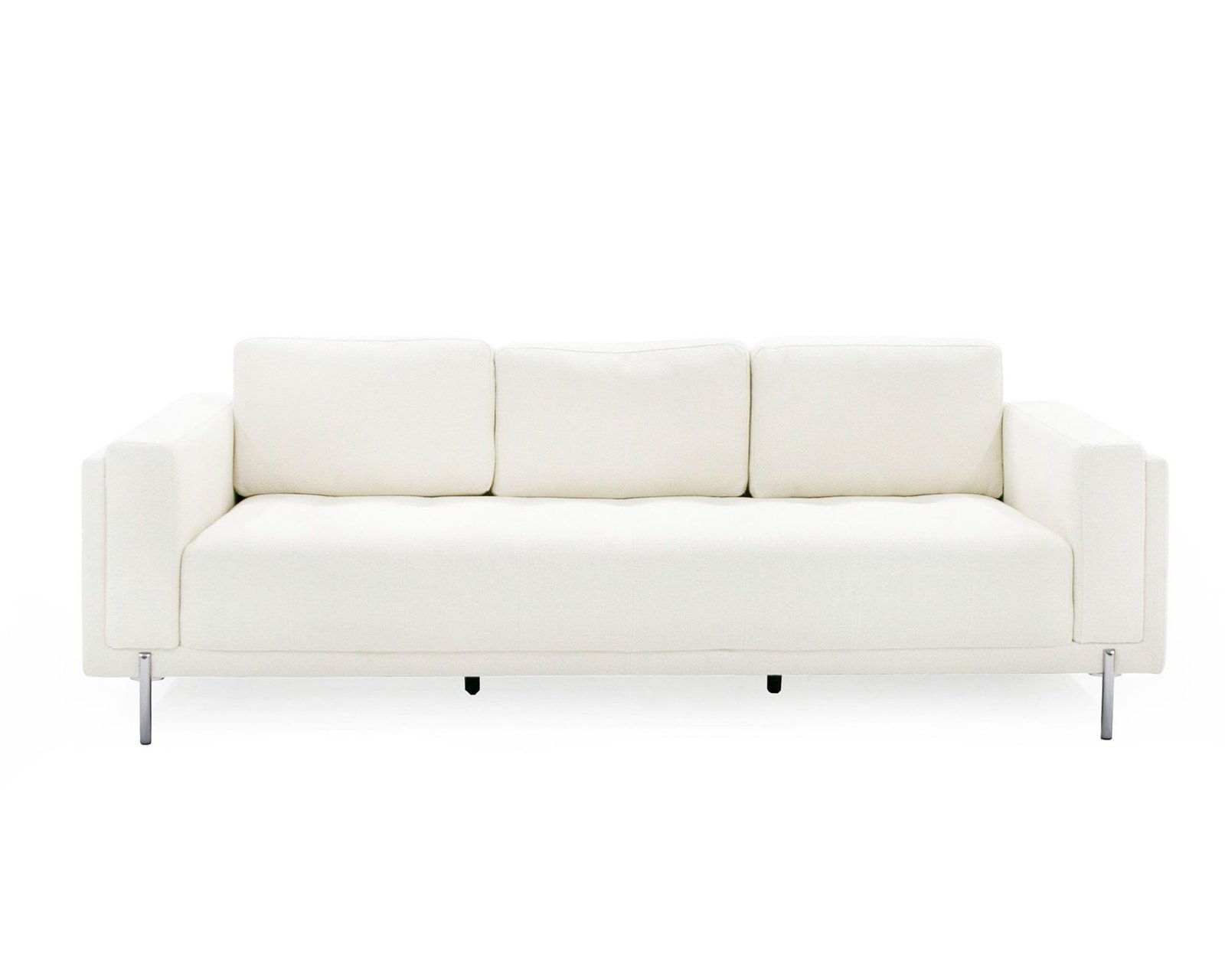 Divani Casa Schmidt - Modern Off White Fabric Sofa + 2 Chairs - Image 4