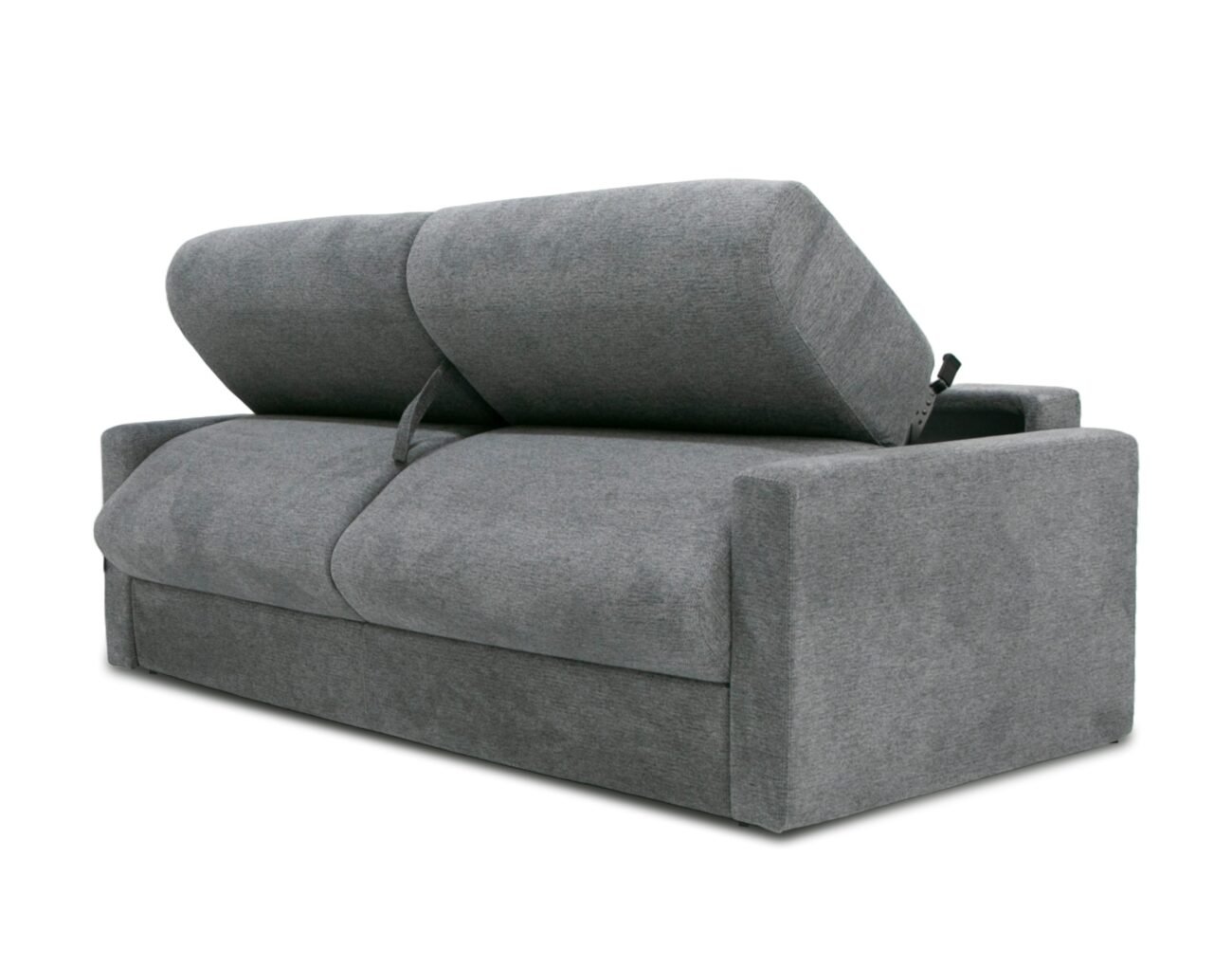 Lamod Italia Revers - Italian Modern Grey Fabric Queen Sofa Bed - Image 2