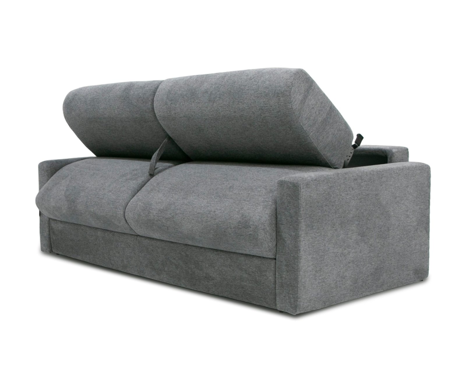 Lamod Italia Revers - Italian Modern Grey Fabric Queen Sofa Bed - Image 2