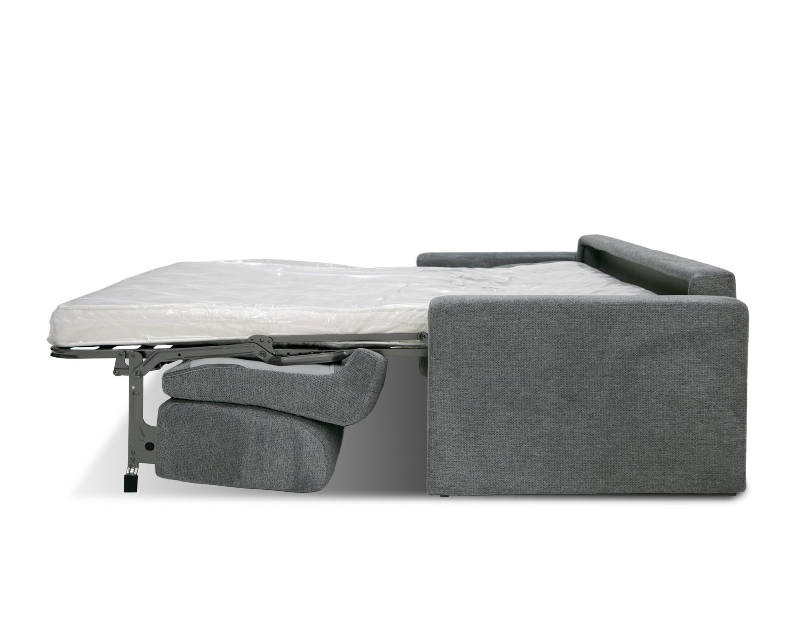 Lamod Italia Revers - Italian Modern Grey Fabric Queen Sofa Bed - Image 4