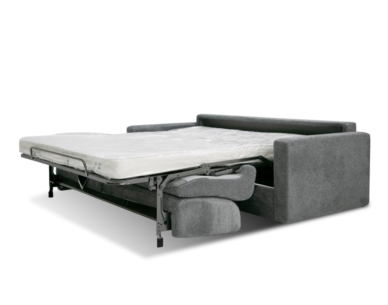 Lamod Italia Revers - Italian Modern Grey Fabric Queen Sofa Bed - Image 5