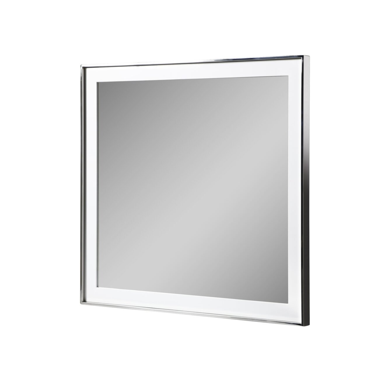 Modrest Cartier - Modern White + Stainless Steel Mirror