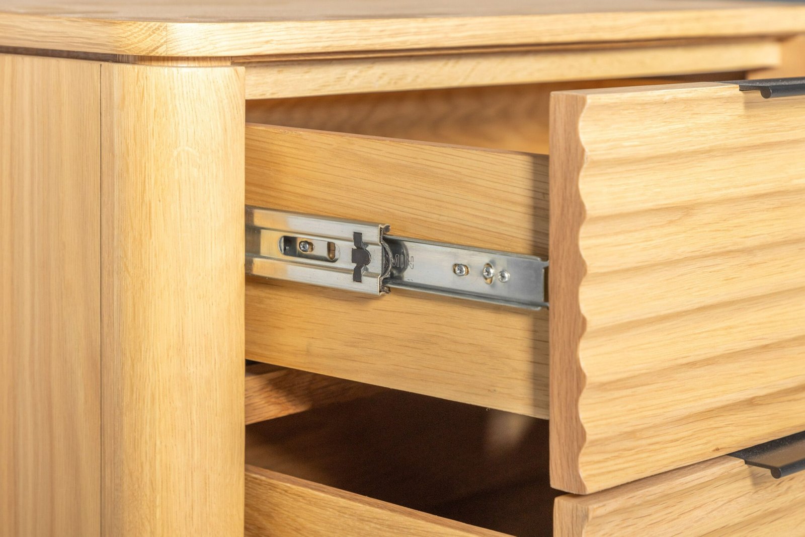 Modrest Seattle - Modern Natural Oak Nightstand - Image 3