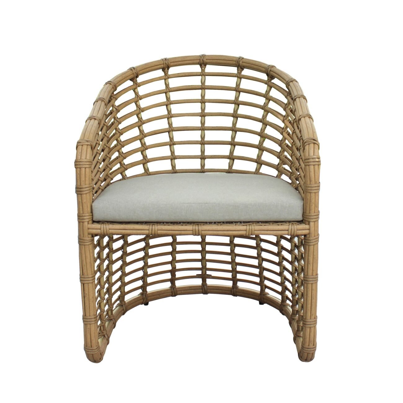 Renava Mina - Outdoor Bamboo Wicker Dining Set - Image 2
