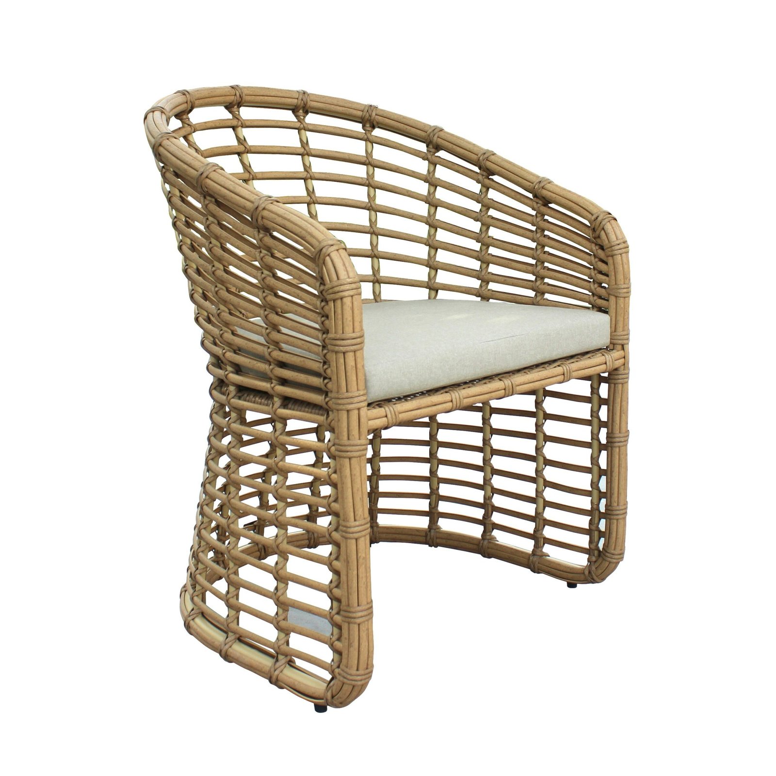 Renava Mina - Outdoor Bamboo Wicker Dining Set