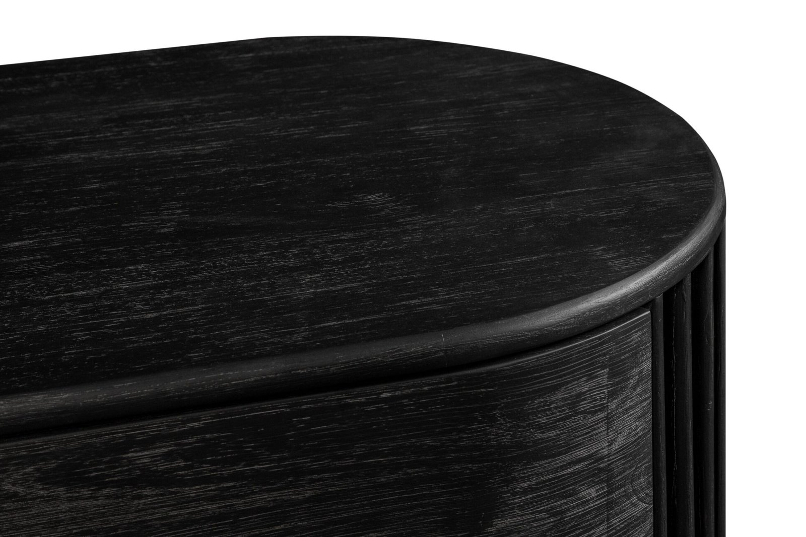 Modrest Fields - Modern Black Acacia Dresser - Image 5