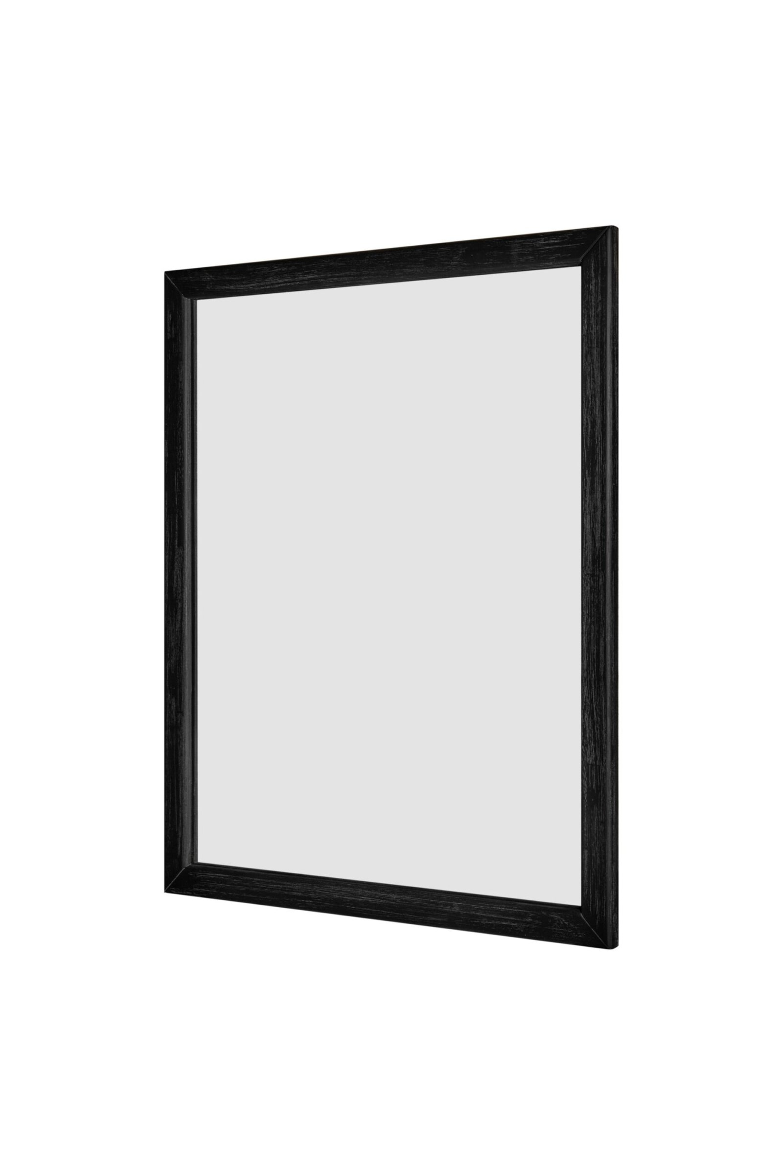 Modrest Fields - Modern Black Acacia Mirror