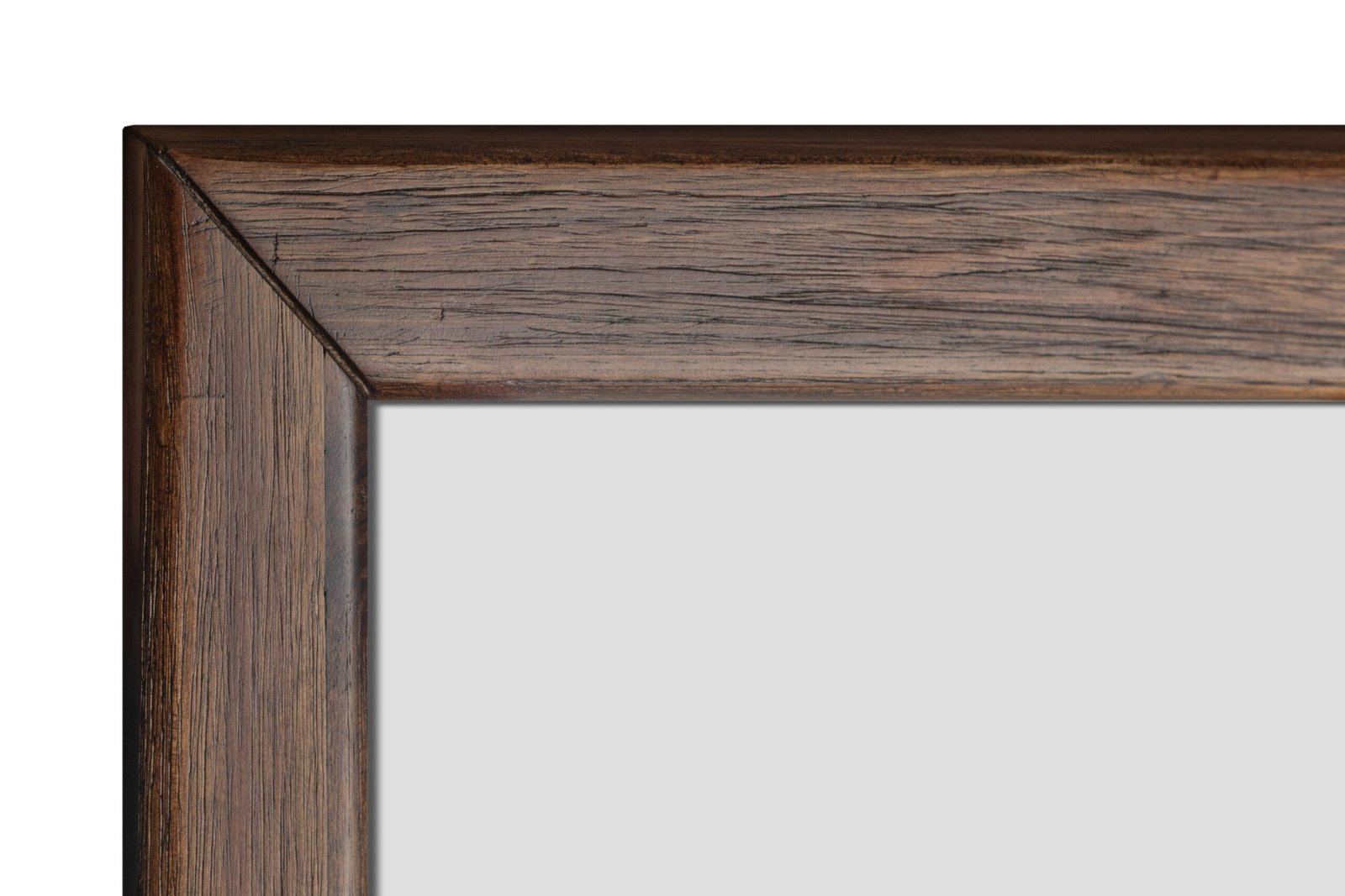 Modrest Fields - Modern Walnut Acacia Mirror - Image 2