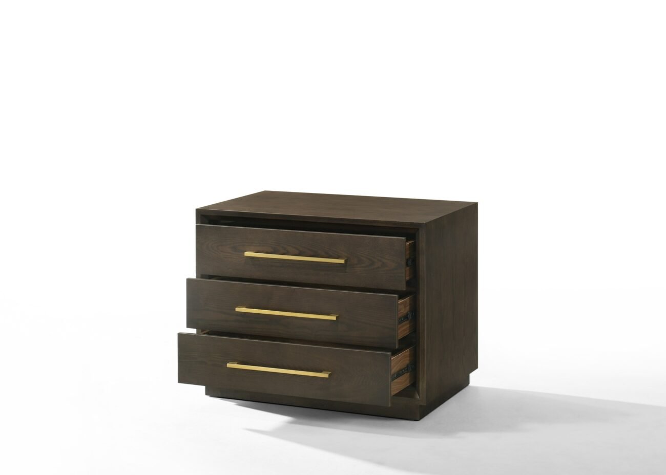 Modrest Manhattan - Contemporary Canopy Brown Oak Bedroom Set - Image 4