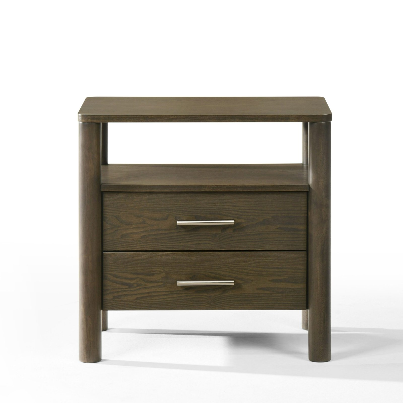 Modrest Carolina - Modern Grey Fabric + Wenge Bedroom Set - Image 4