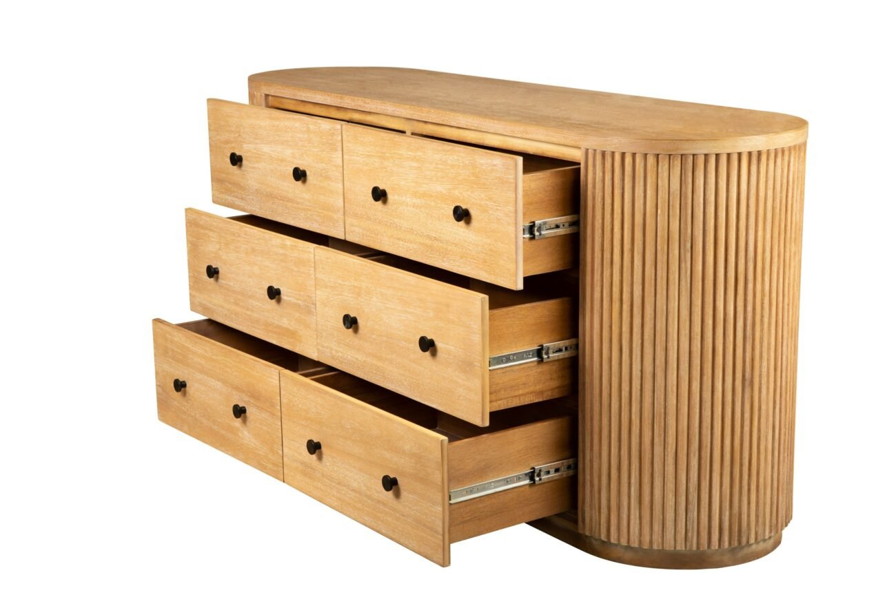 Modrest Jacobson - Modern Natural Acacia Dresser - Image 3