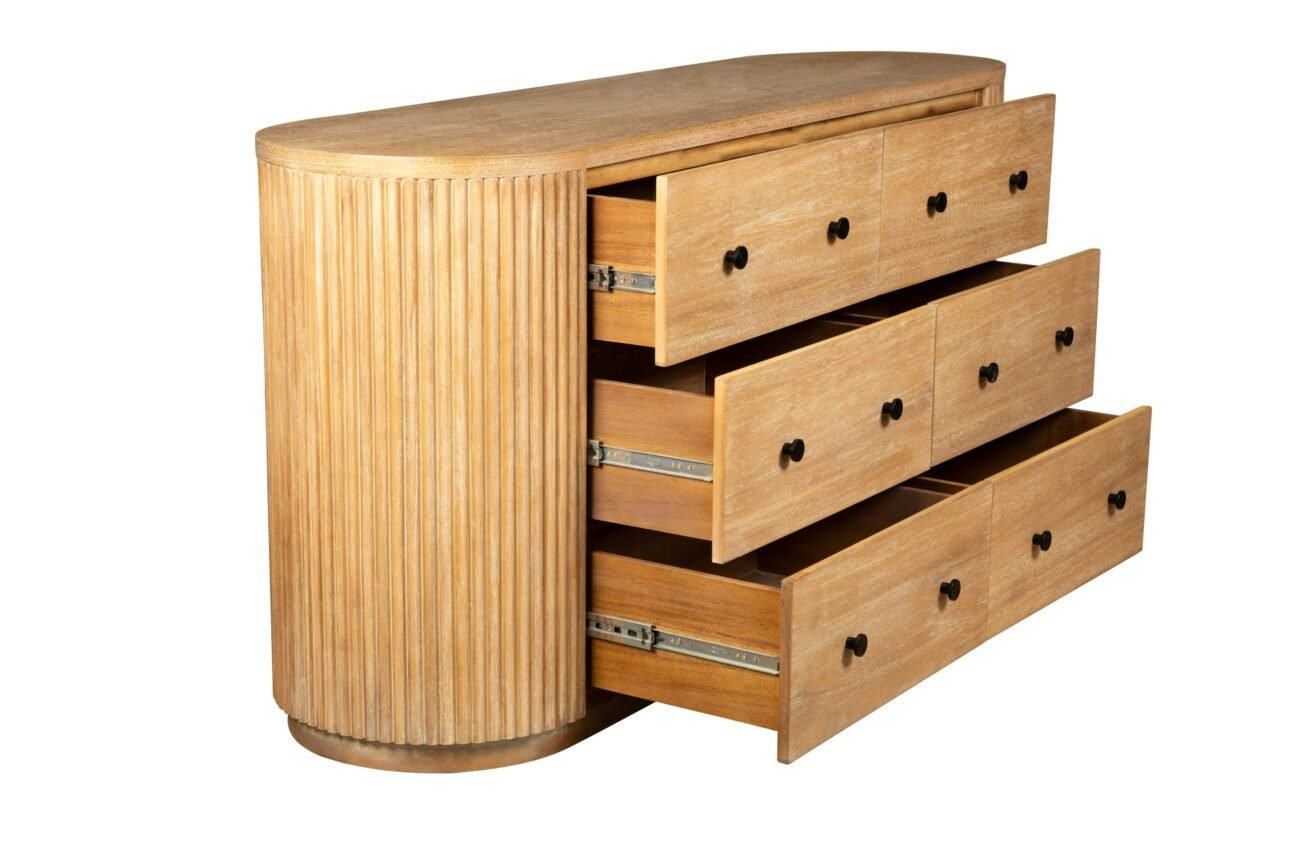 Modrest Jacobson - Modern Natural Acacia Dresser - Image 5
