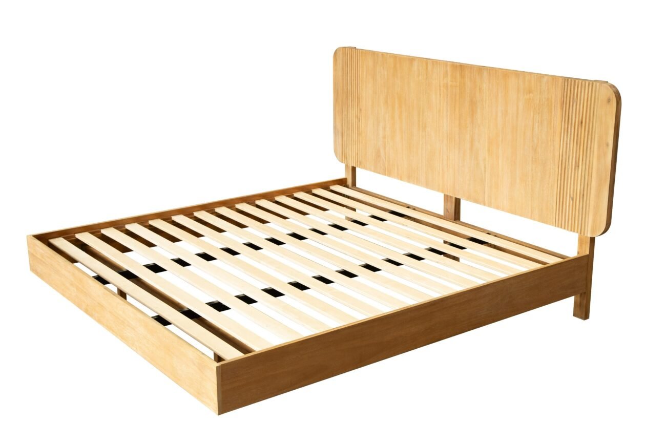 Modrest Jacobson - Modern Natural Acacia Bed - Image 3