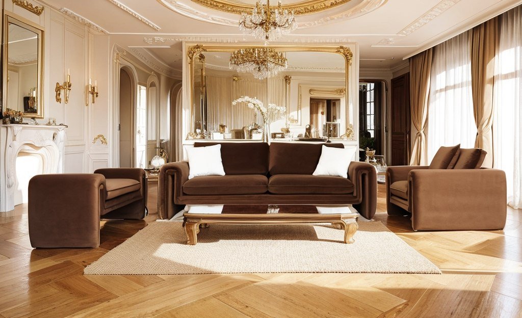 Divani Casa Bentley - Modern Brown Velvet Chair - Image 3
