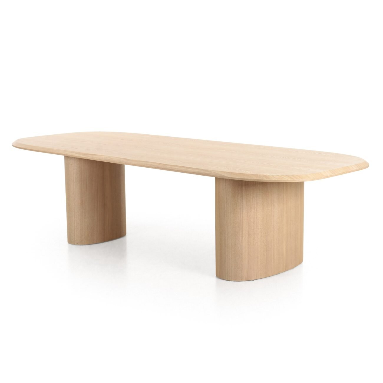 Modrest Summit - Modern 118" Natural Ash Dining Table - Image 2