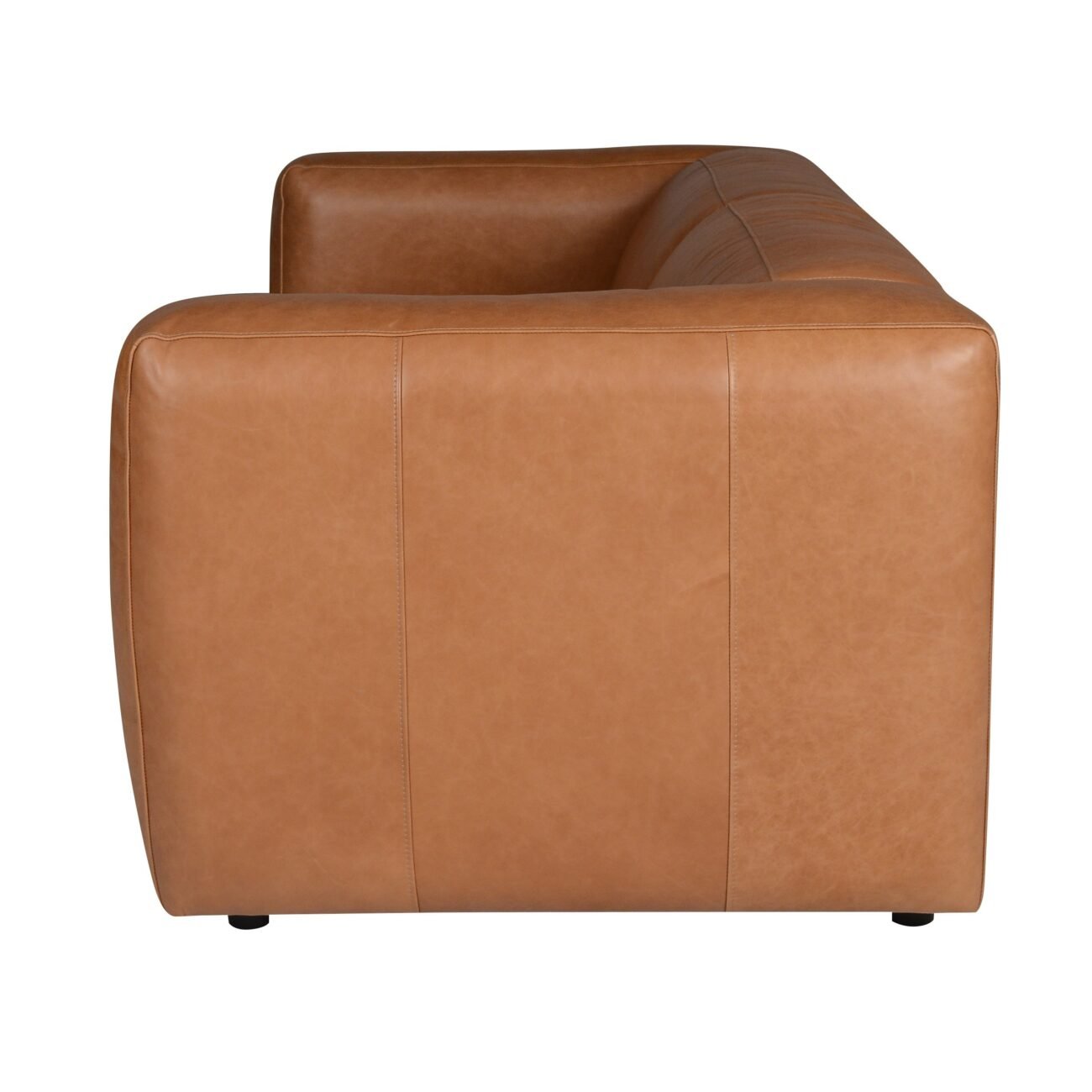 Divani Casa Atka - Modern Brown Leather Sofa - Image 4