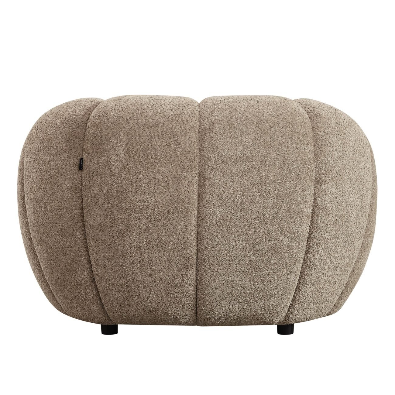 Divani Casa Suki - Modern Tan Fabric Chair - Image 2