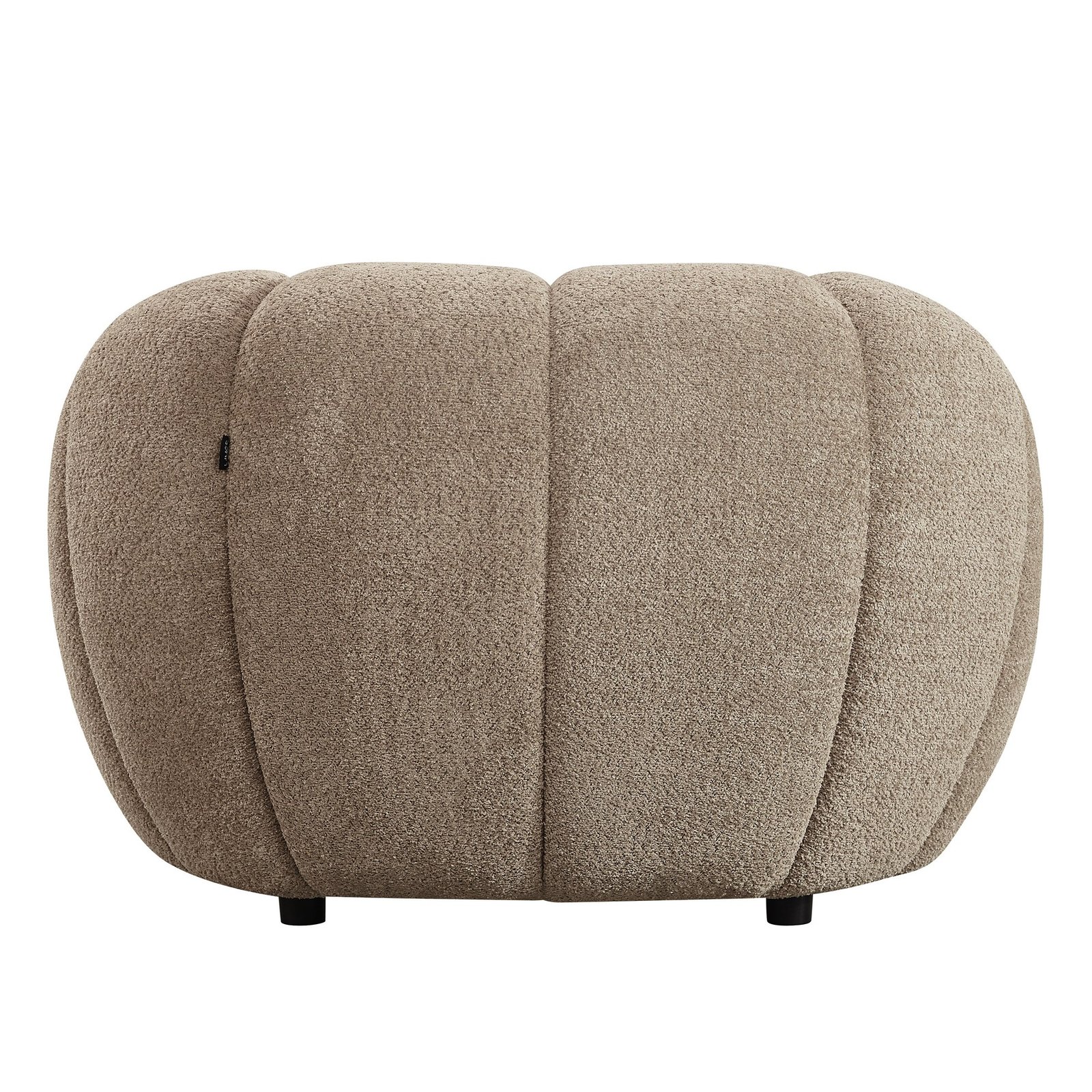 Divani Casa Suki - Modern Tan Fabric Chair - Image 2