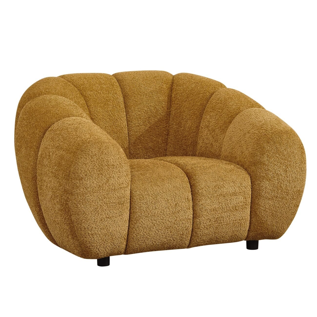 Divani Casa Suki - Modern Camel Fabric Chair