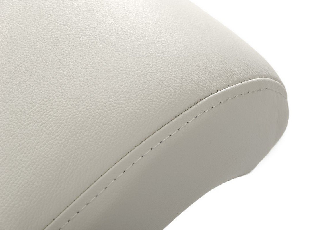 Modrest T-1206 Modern White Eco-Leather Bar Stool - Image 2