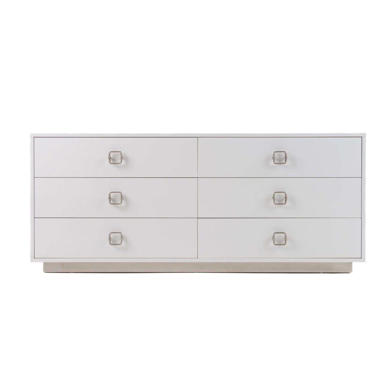 A&X Victoria - Modern White Crocodile Dresser