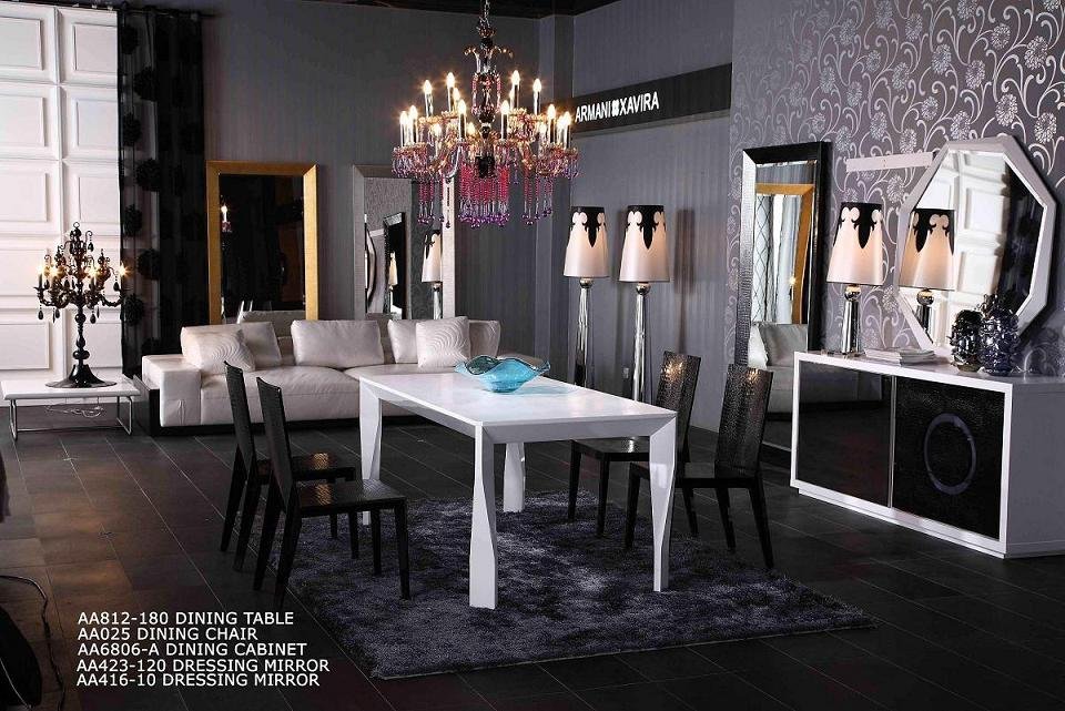 Foggia Modern Armani Xavira Lacquer Table - Image 2