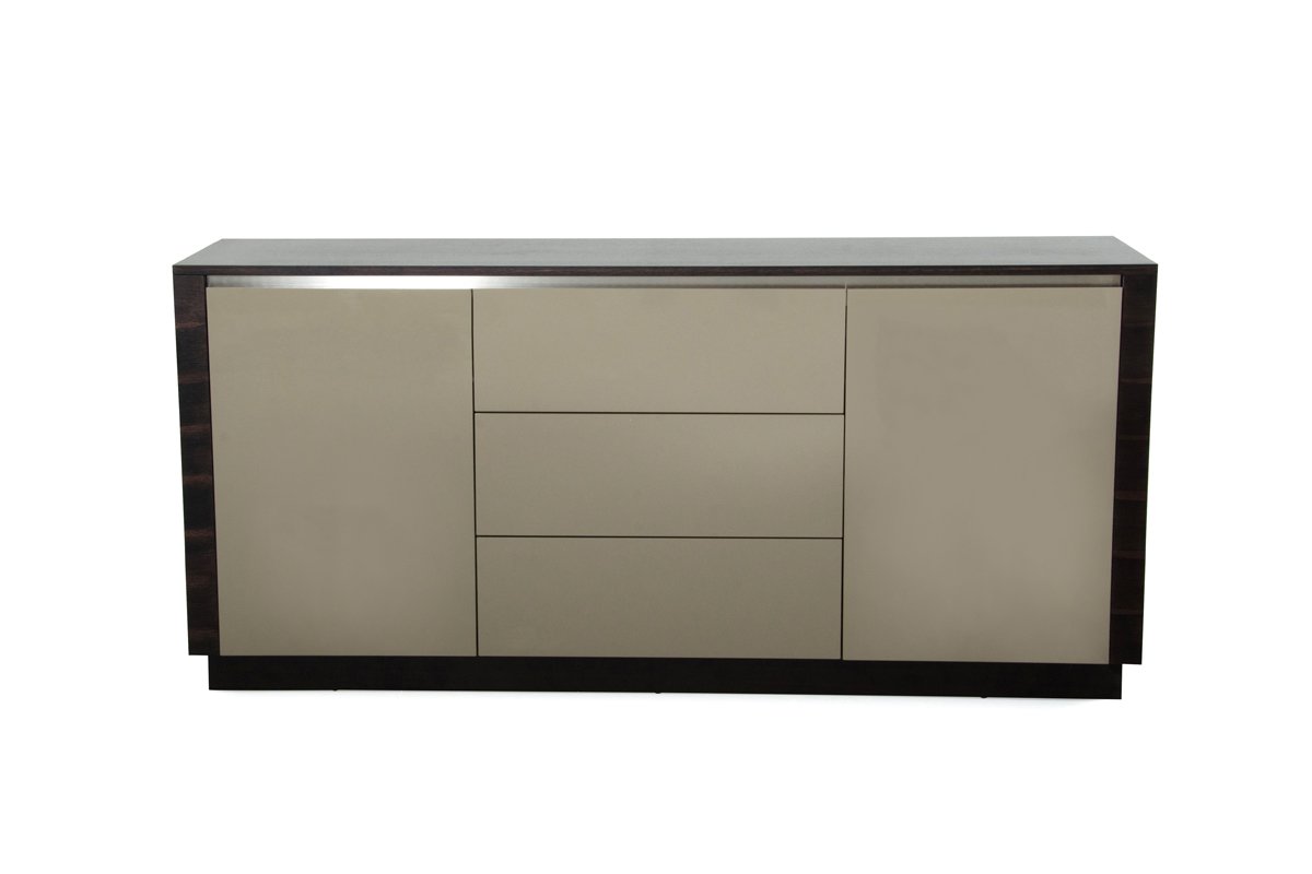A&X Caligari Modern Oak & Grey Gloss Buffet - Image 5
