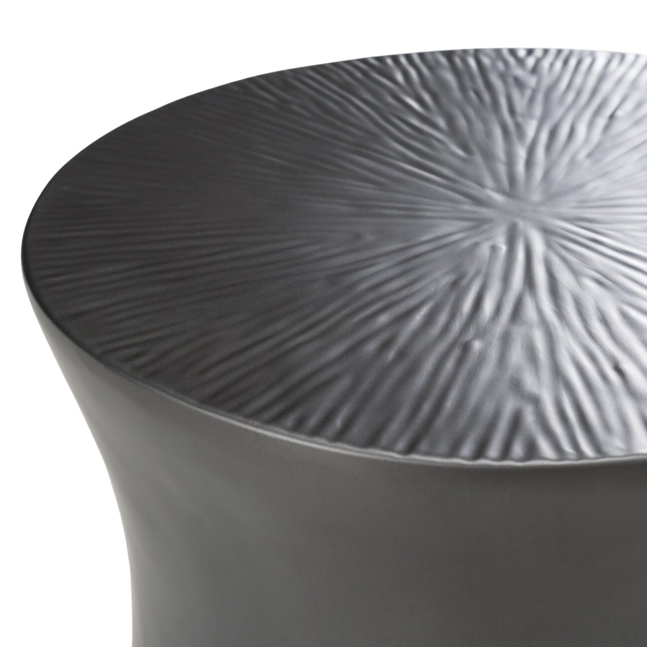 Modrest Airdrie - Modern Antique Grey End Table - Image 3