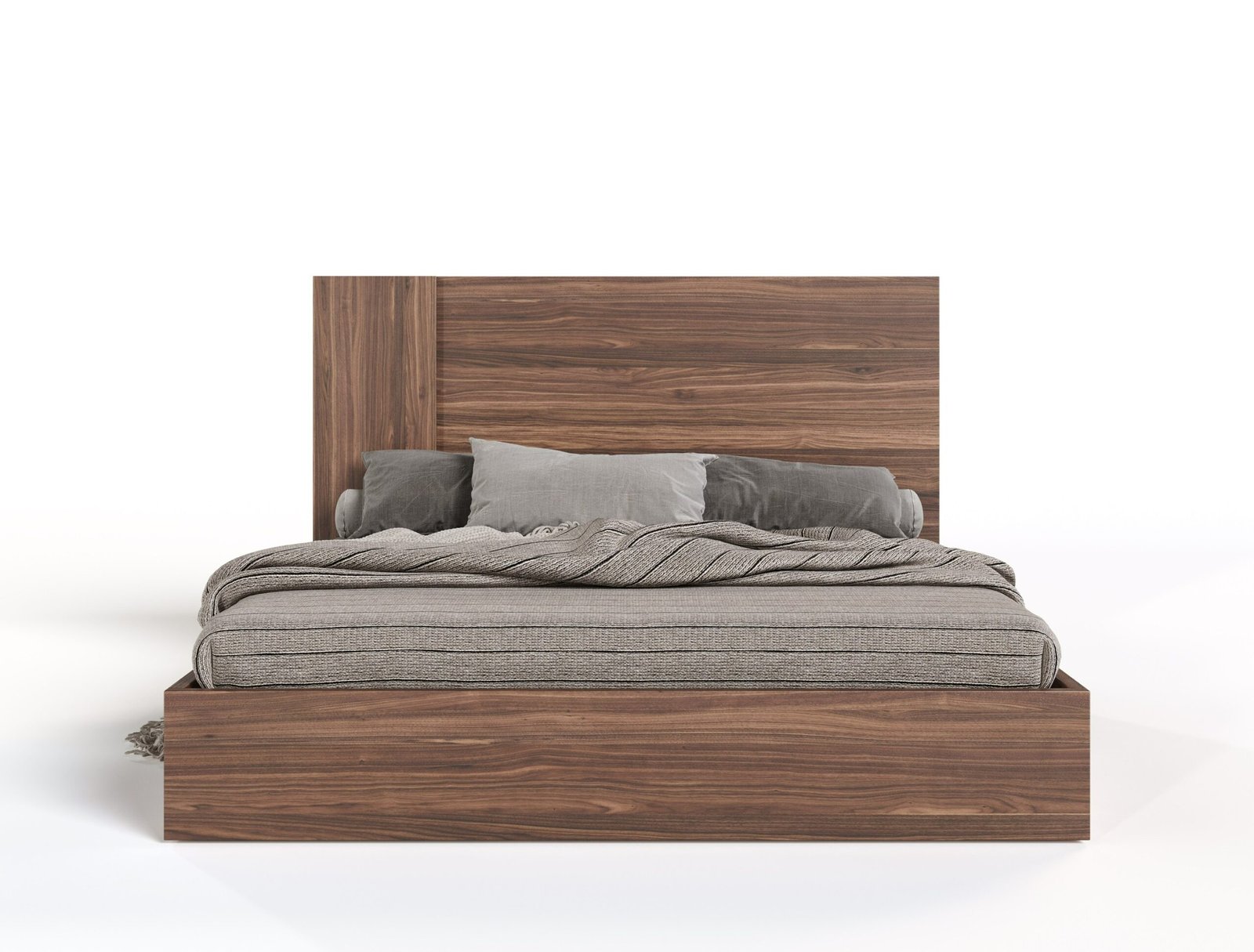 Nova Domus Asus - Italian Modern Walnut Bedroom Set - Image 4