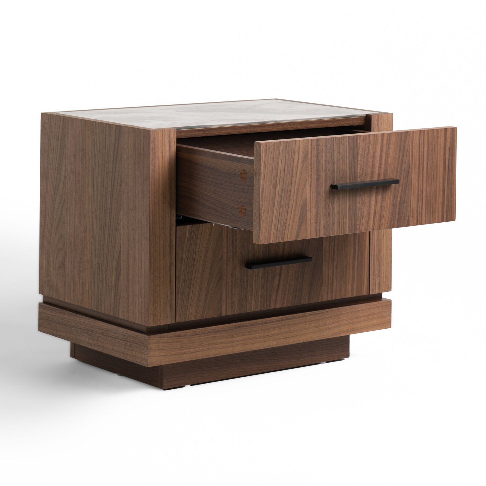 Nova Domus Bailey- Modern Walnut Nightstand - Image 3