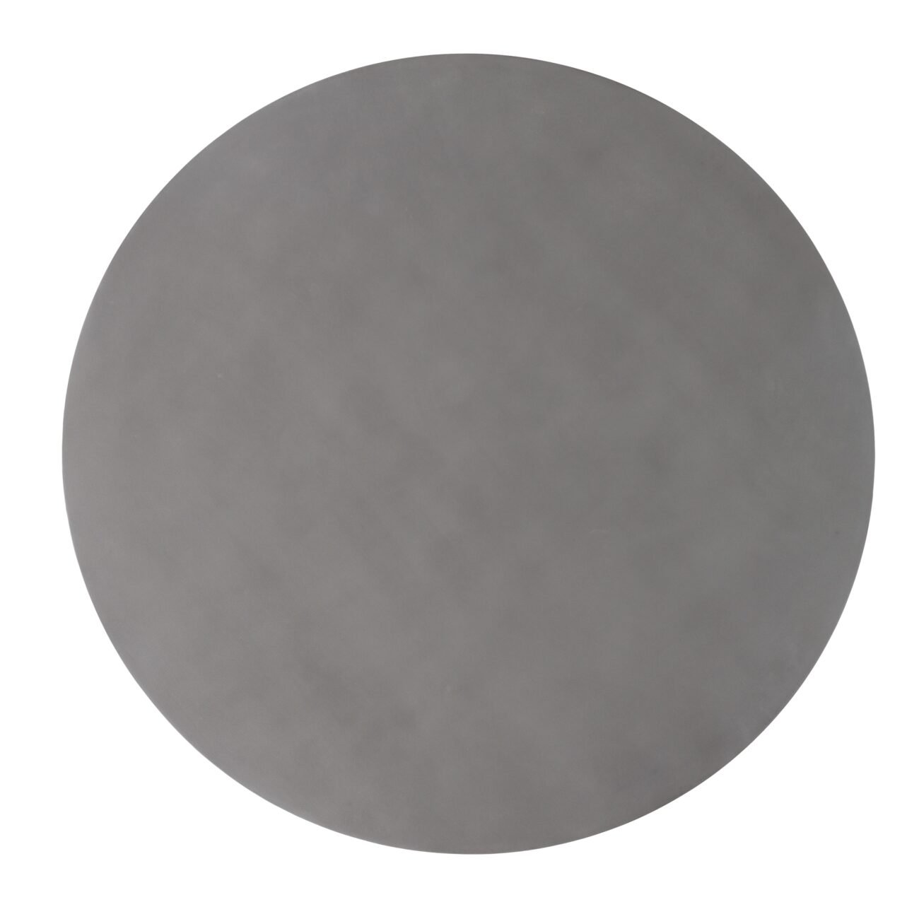 Modrest Bateman - Modern Faux Concrete + Walnut Round Dining Table - Image 3