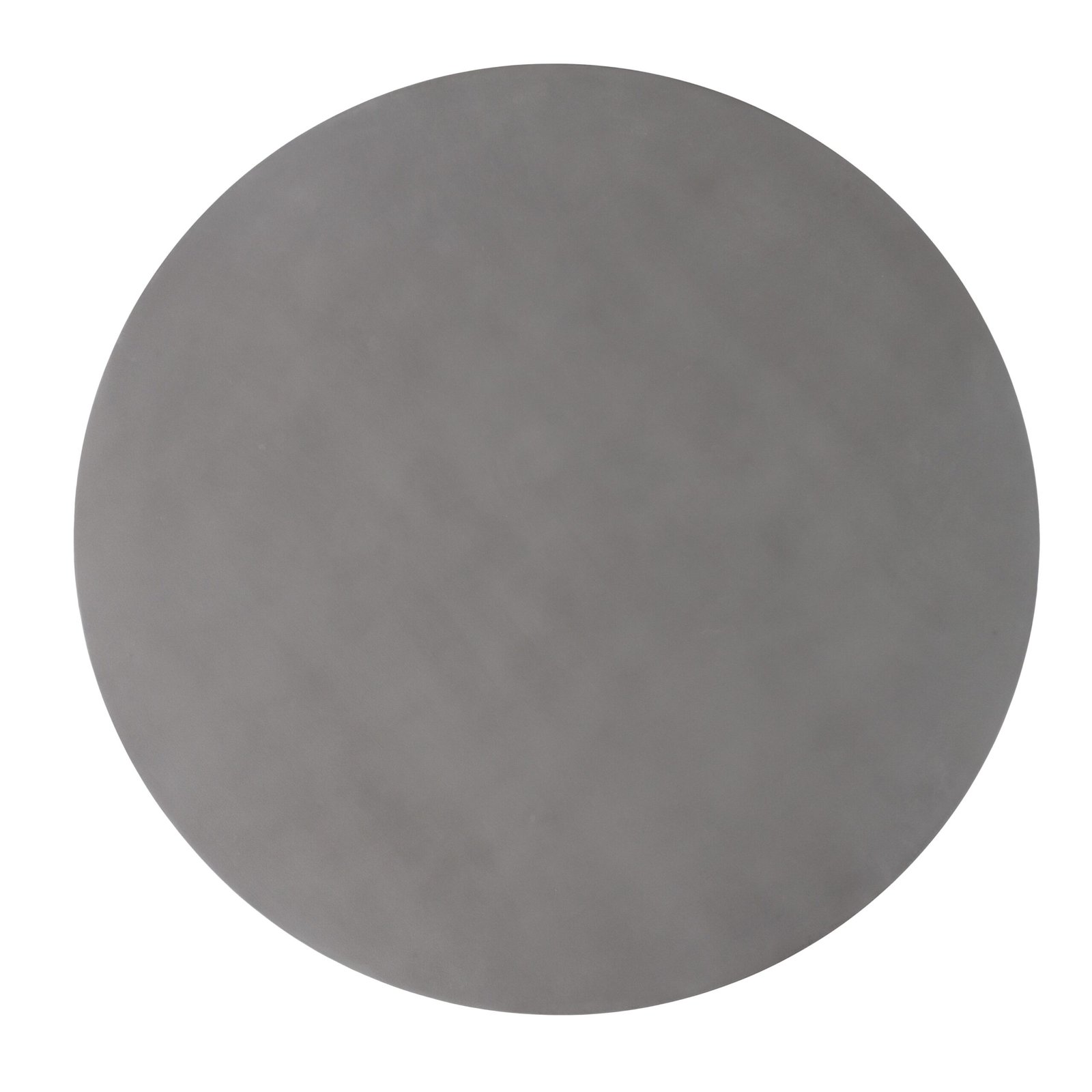 Modrest Bateman - Modern Faux Concrete + Walnut Round Dining Table - Image 3