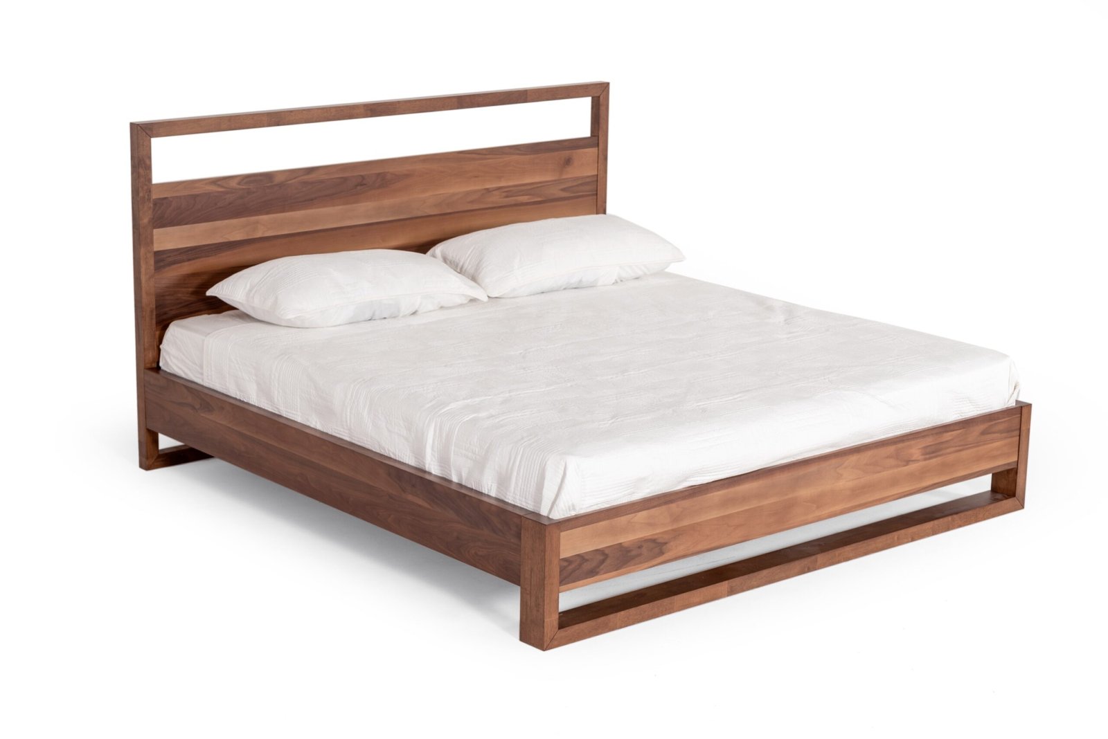 Queen Nova Domus Berlin - Modern Walnut Bedroom Set - Image 3