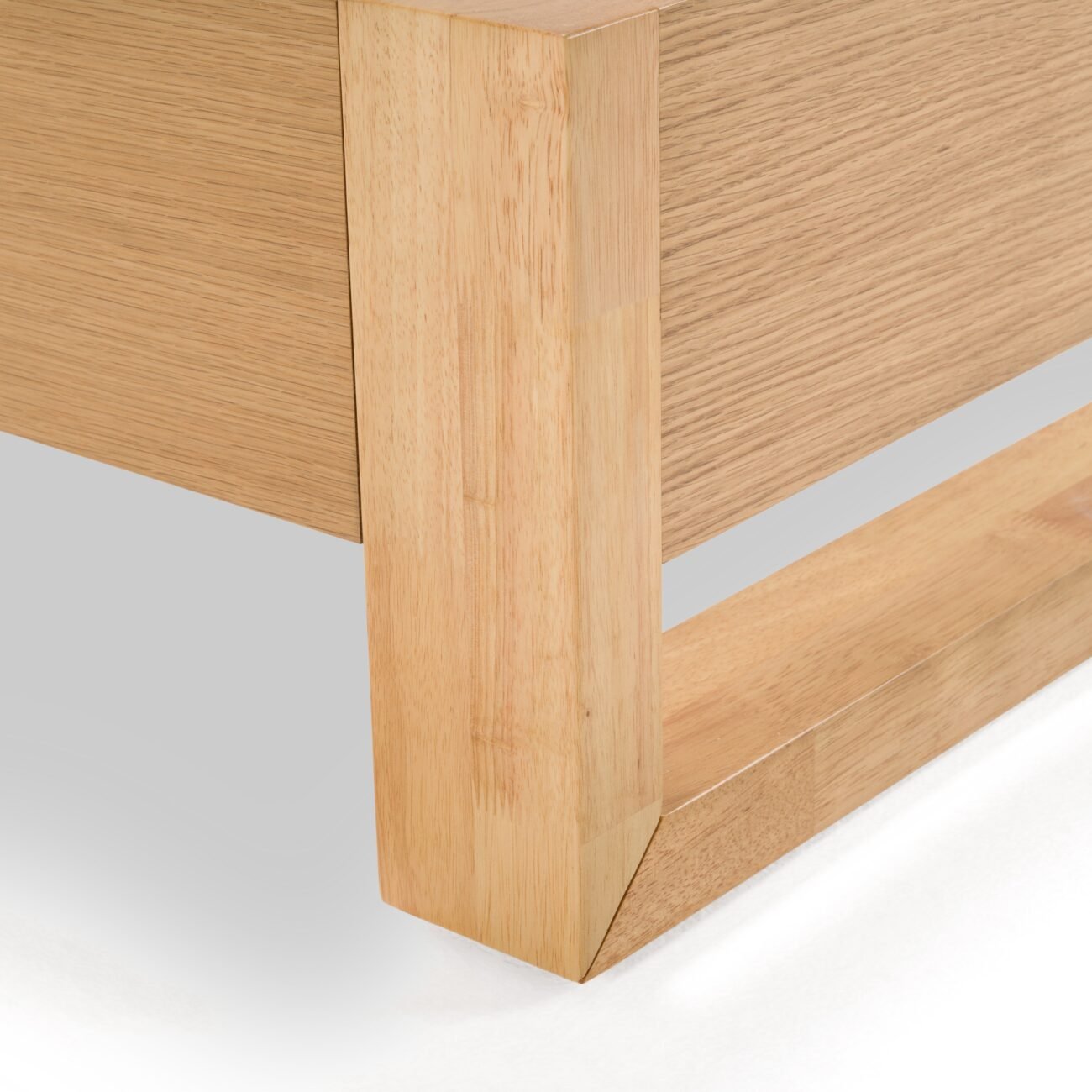 Nova Domus Berlin - Modern Natural Oak Bed - Image 5