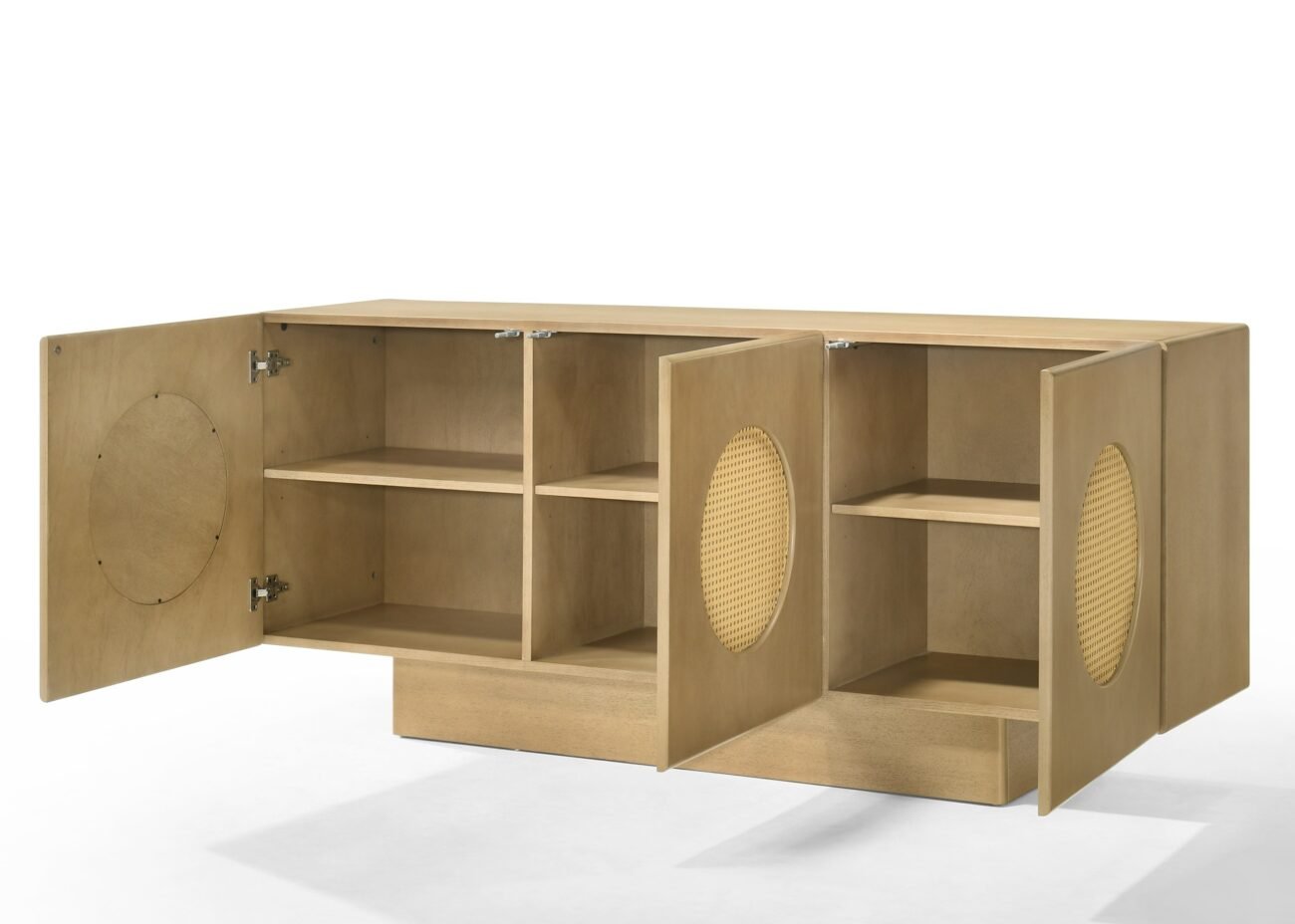 Modrest Oshana - Modern White Oak Dining Set - Image 4