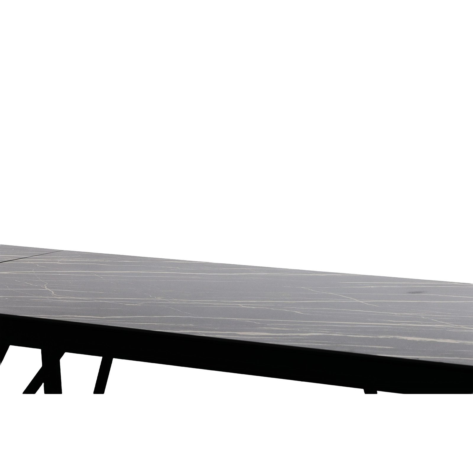Modrest Bobby - Modern Black Ceramic Extendable Dining Table - Image 5