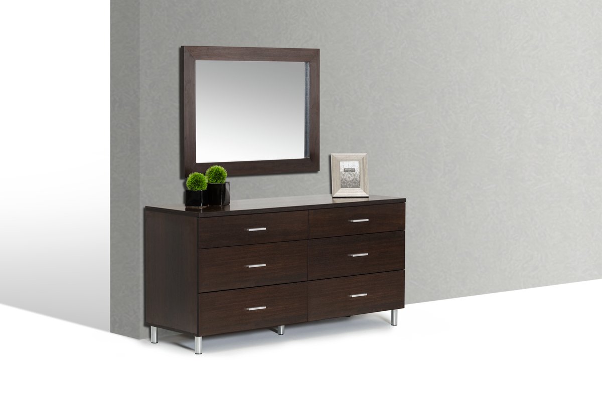 Modrest Bravo Modern Wenge Mirror