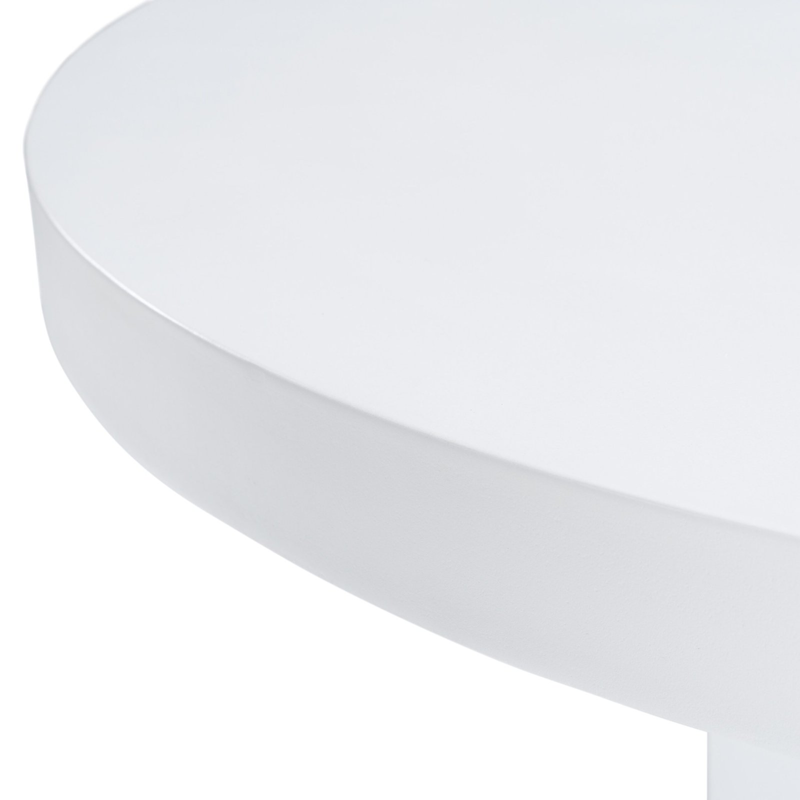 Modrest Bruni - Modern White Concrete Round Dining Table - Image 5