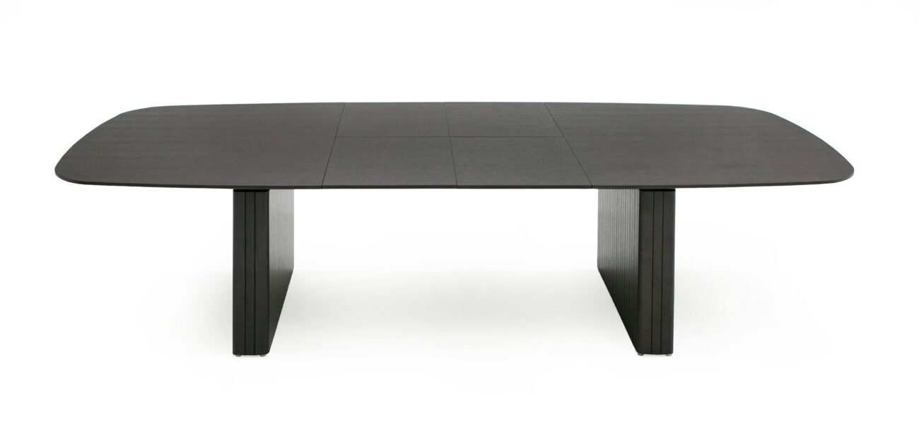 Modrest Calhoun - Modern Smoked Oak Extendable Dining Table - Image 5
