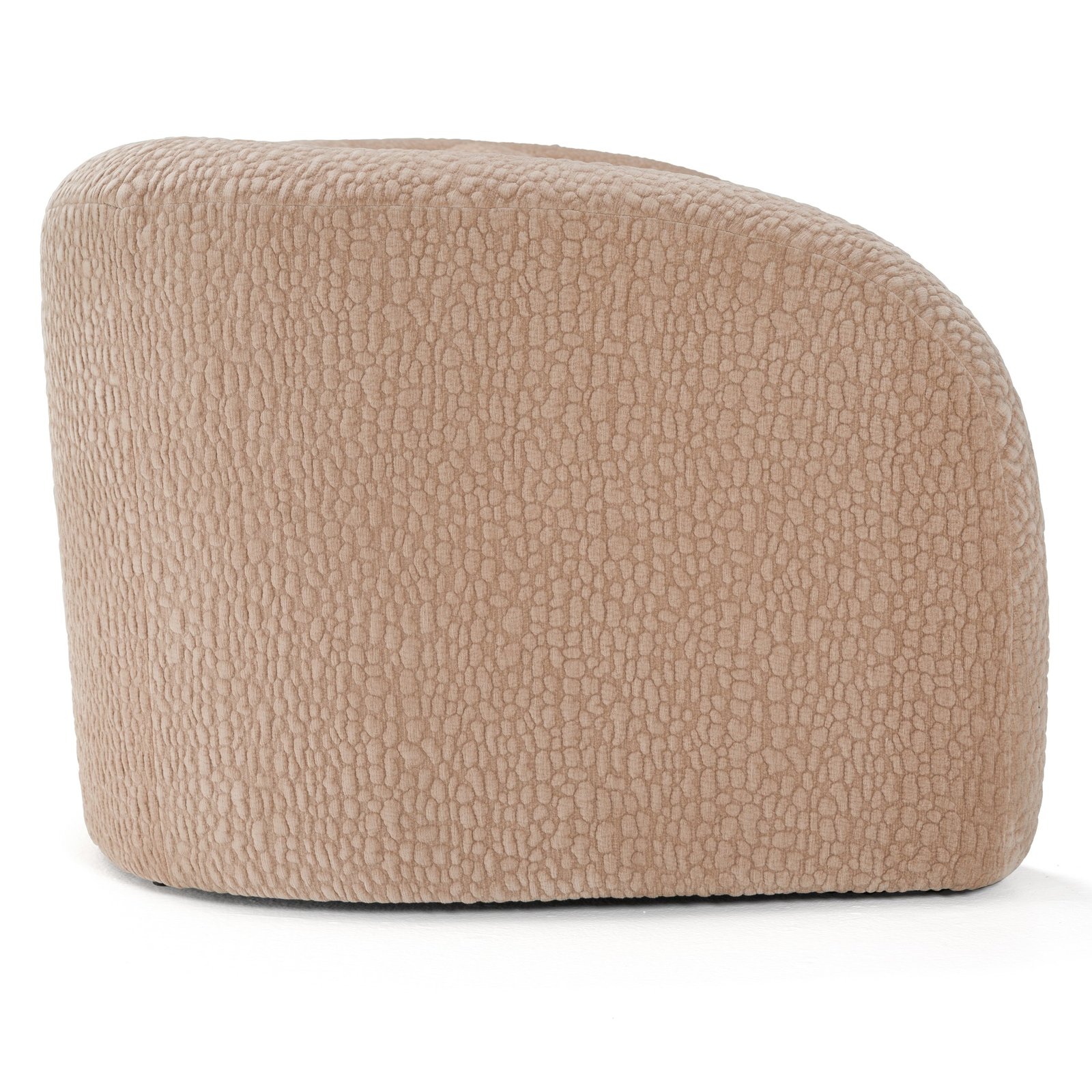 Divani Casa Calico - Contemporary Tan Fabric 3-Seat Sofa - Image 2