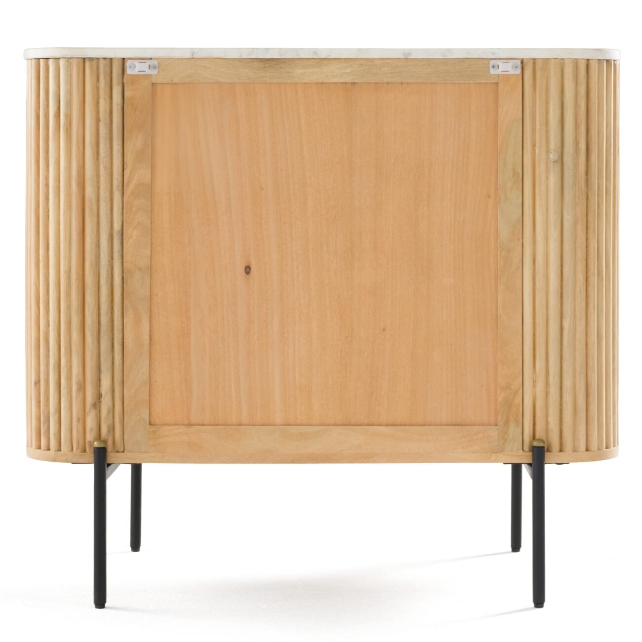 Modrest - Cambridge White Marble & Mango 3 Drawer Dresser - Image 5