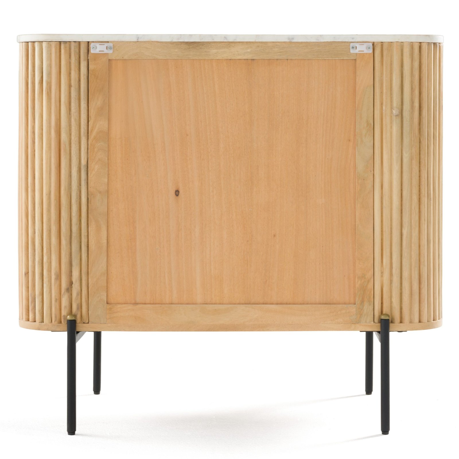 Modrest - Cambridge White Marble & Mango 3 Drawer Dresser - Image 5