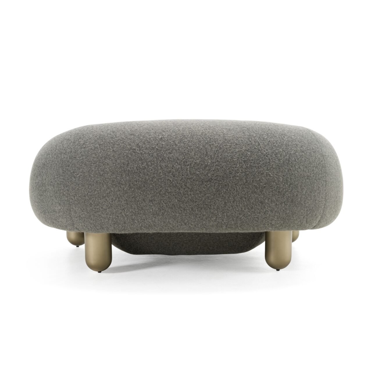 Divani Casa Clarity - Contemporary Grey Fabric Accent Chair - Image 4