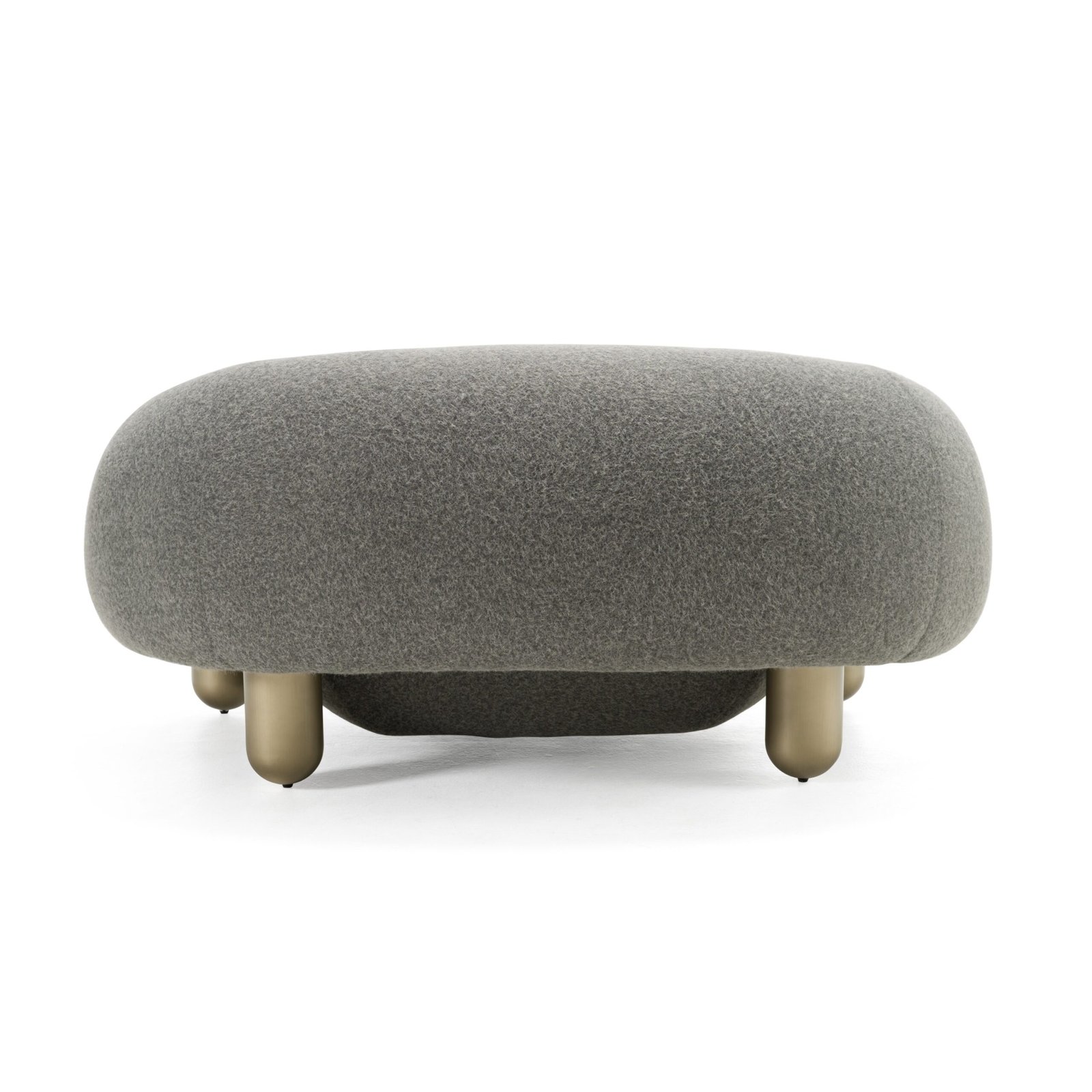 Divani Casa Clarity - Contemporary Grey Fabric Accent Chair - Image 4